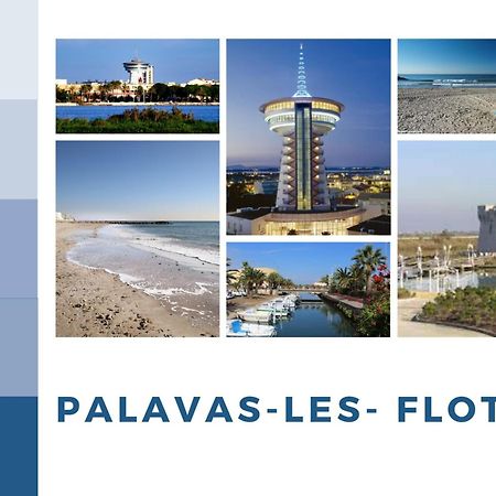 T3 Somptuosa 1 Ere Ligne Vue Mer Palavas エクステリア 写真